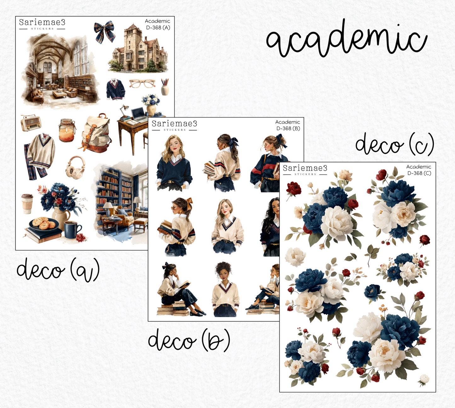Weekly Kit Add Ons, Academic, Kit 368