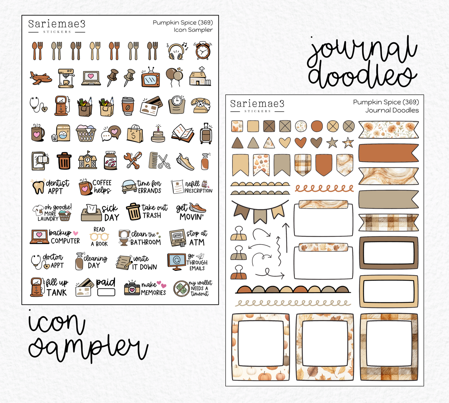 Weekly Kit Add Ons, Pumpkin Spice, Kit 369