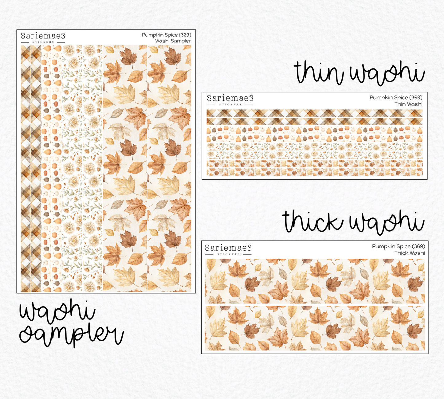 Weekly Kit Add Ons, Pumpkin Spice, Kit 369