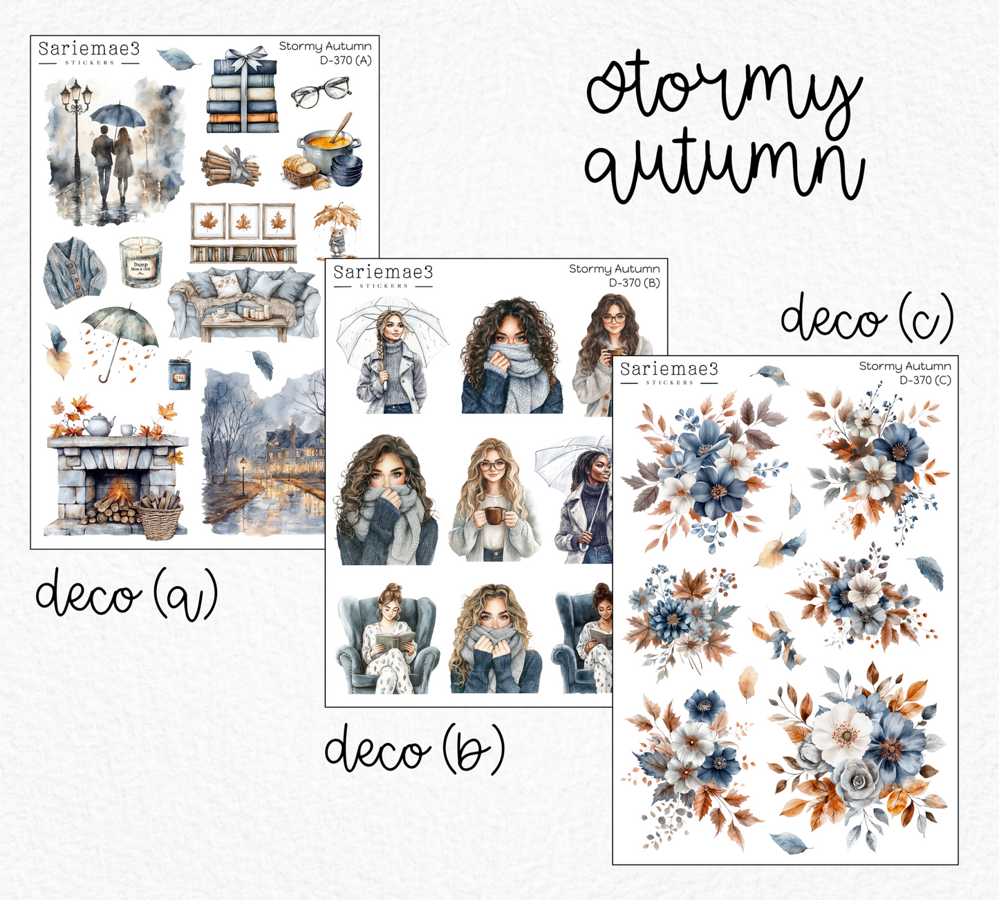 Weekly Kit Add Ons, Stormy Autumn, Kit 370