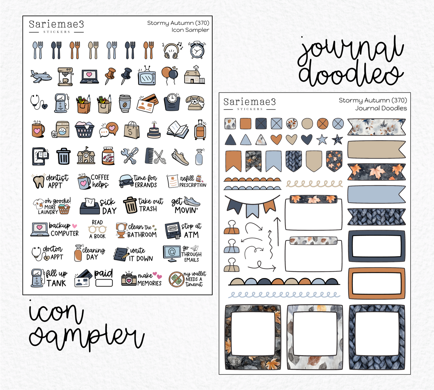Weekly Kit Add Ons, Stormy Autumn, Kit 370