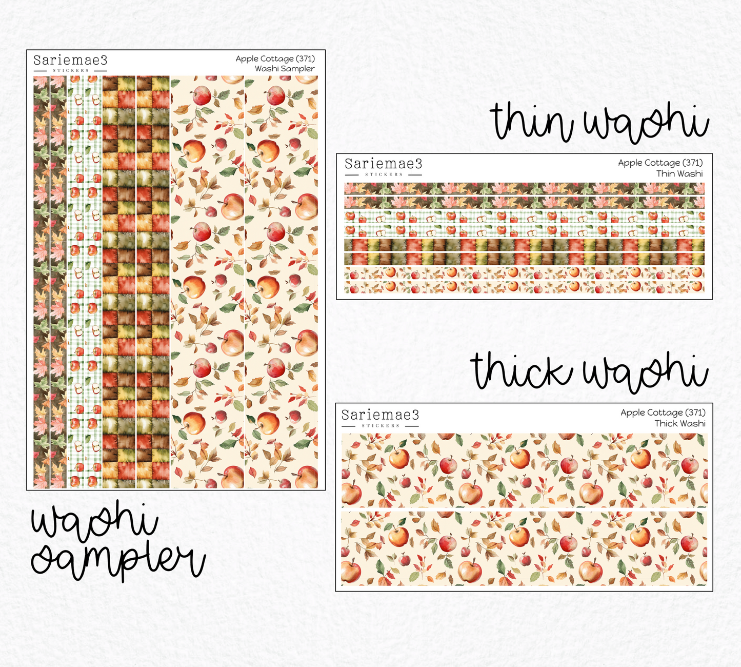 Weekly Kit Add Ons, Apple Cottage, Kit 371