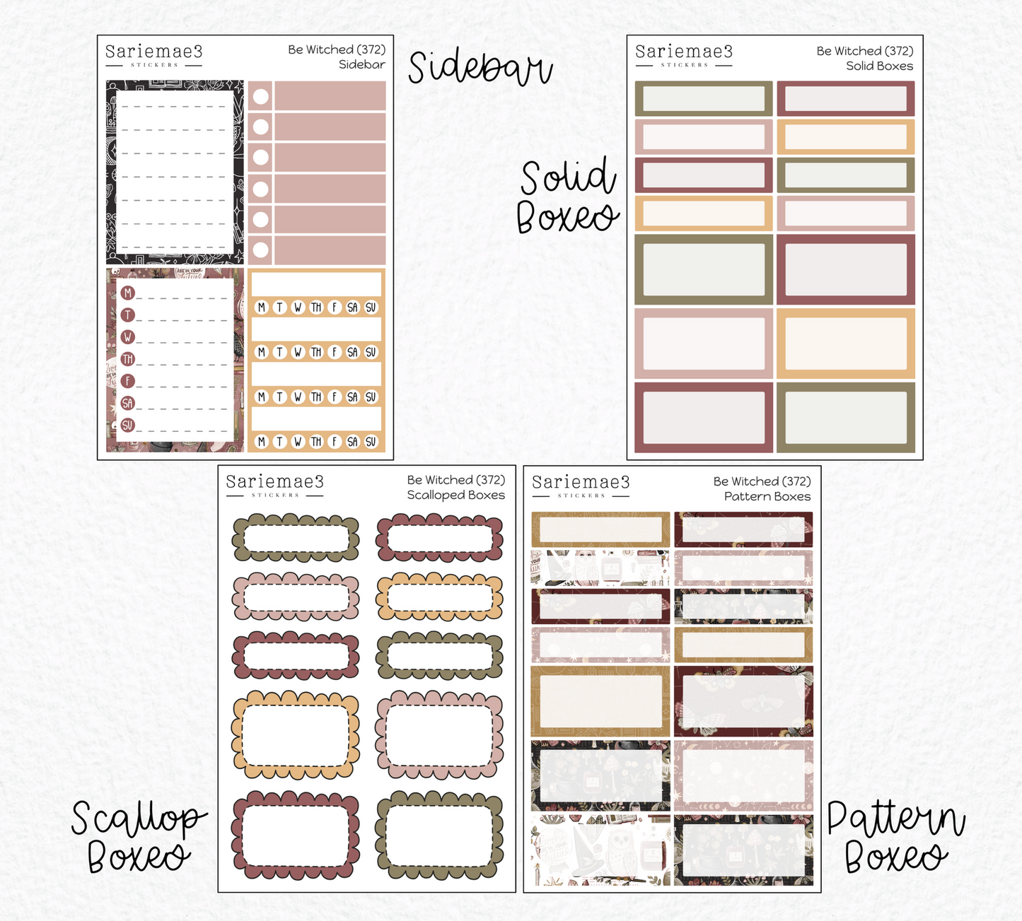 Weekly Kit Add Ons, Be Witched, Kit 372