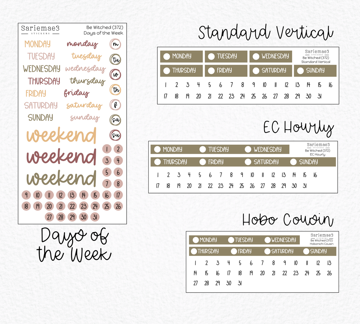 Weekly Kit Add Ons, Be Witched, Kit 372