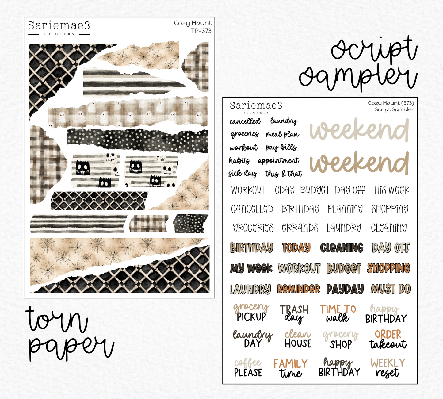 Weekly Kit Add Ons, Cozy Haunt, Kit 373