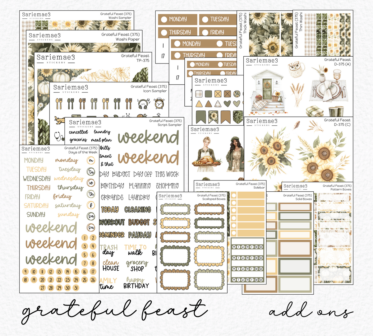 Mini Kit, Grateful Feast, MK-375