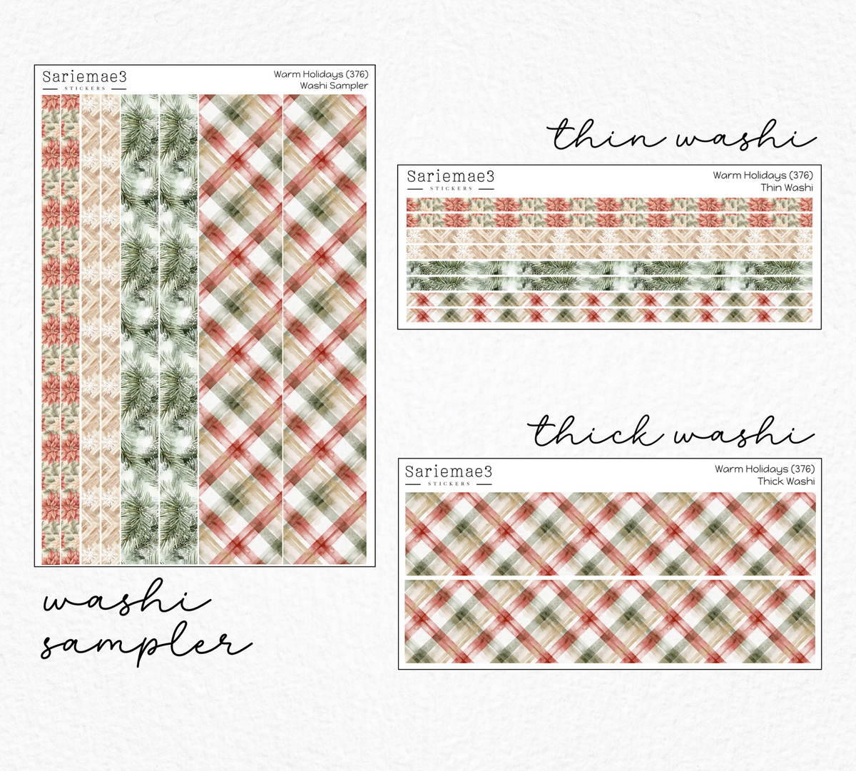 Weekly Kit Add Ons, Warm Holidays, Kit 376