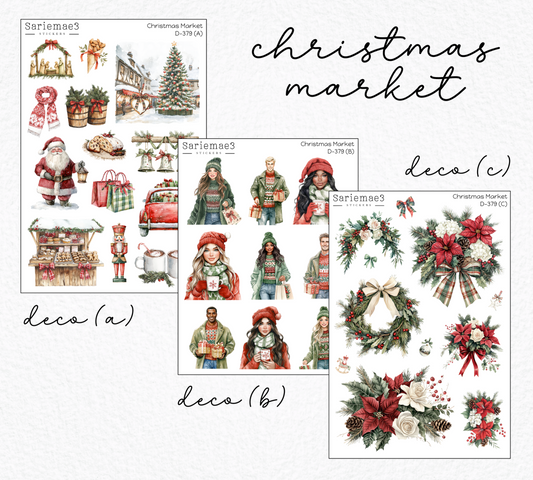Weekly Kit Add Ons, Christmas Market, Kit 379