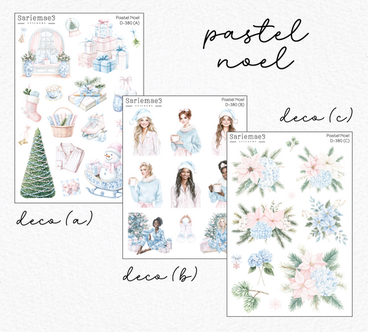 Weekly Kit Add Ons, Pastel Noel, Kit 380