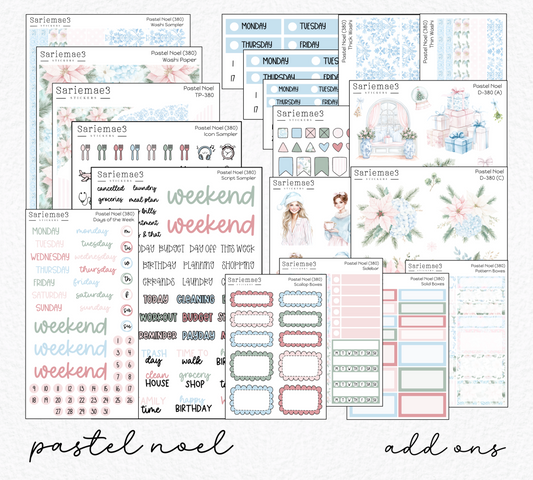 Journaling Kit, Pastel Noel, J-380