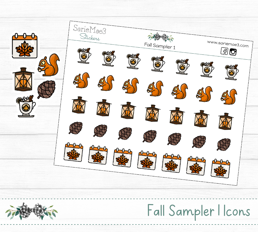 Fall Sampler 1 Icons