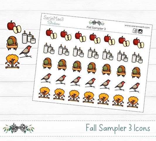 Fall Sampler 3 Icons