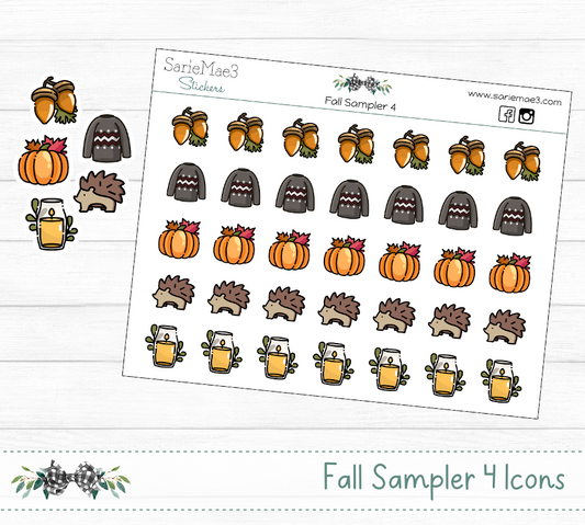 Fall Sampler 4 Icons