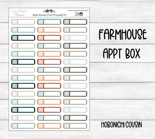 Appt Box (Farmhouse) Hobo Cousin