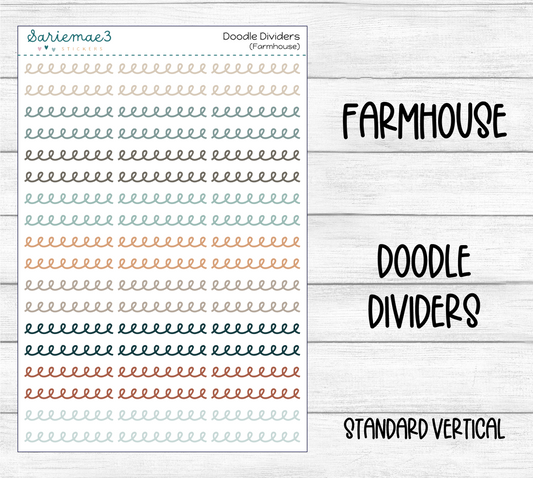 Doodle Dividers (Farmhouse)