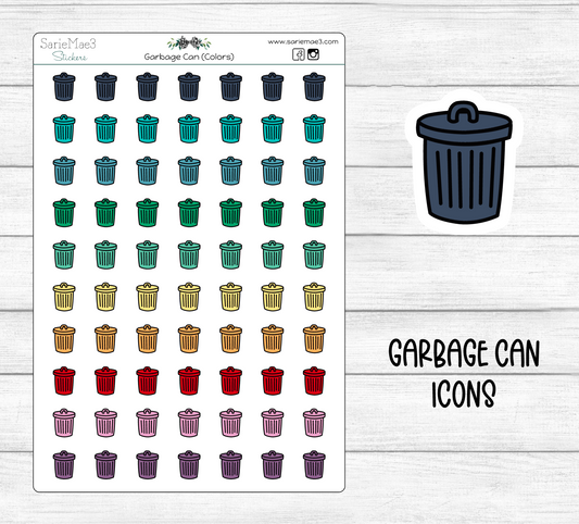 Garbage Can Icons