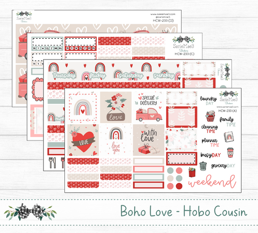 Hobonichi Cousin Kit, Boho Love, HCW-233