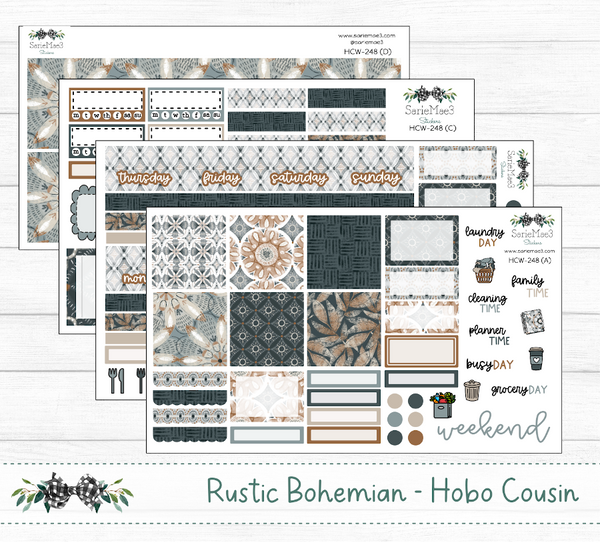 Hobonichi Cousin Kit, Rustic Bohemain, HCW-248