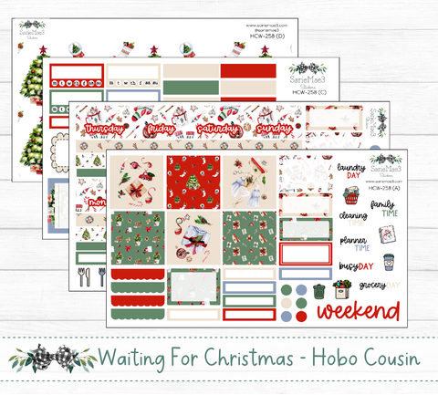 Hobonichi Cousin Kit, Waiting For Christmas, HCW-258