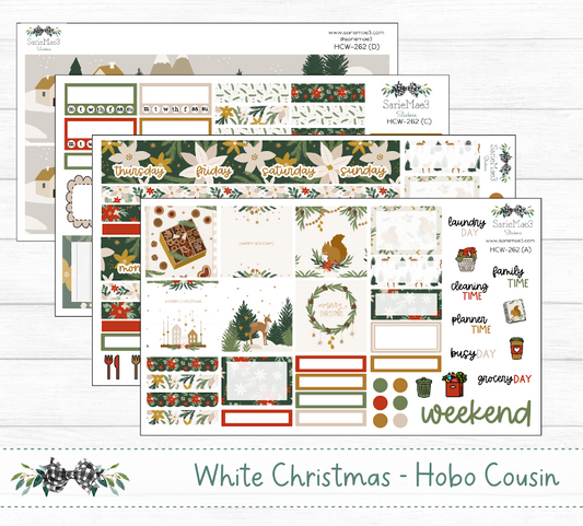 Hobonichi Cousin Kit, White Christmas, HCW-262