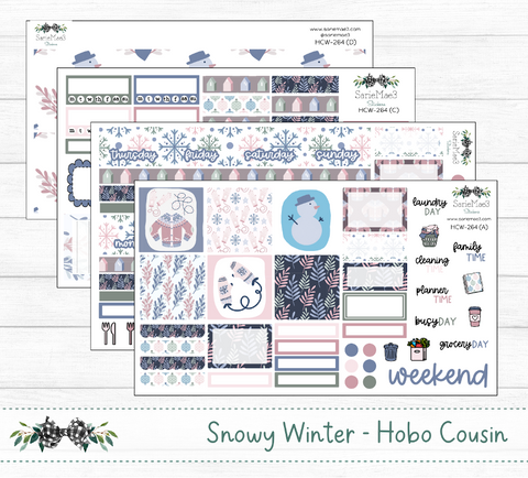 Hobonichi Cousin Kit, Snowy Winter, HCW-264