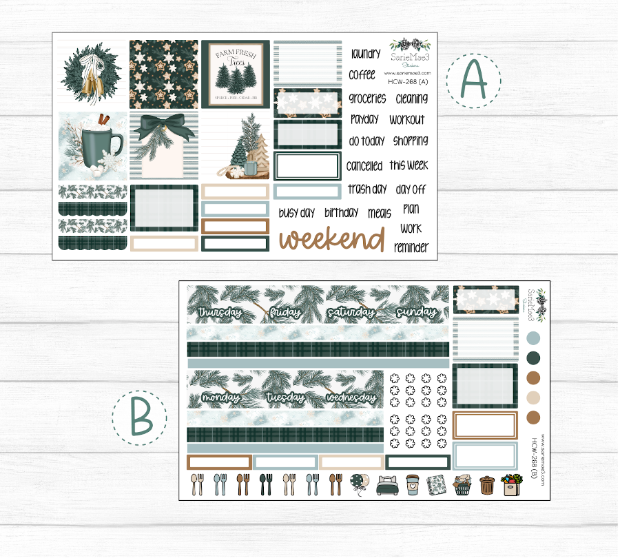 Hobonichi Cousin Kit, Evergreen, HCW-268