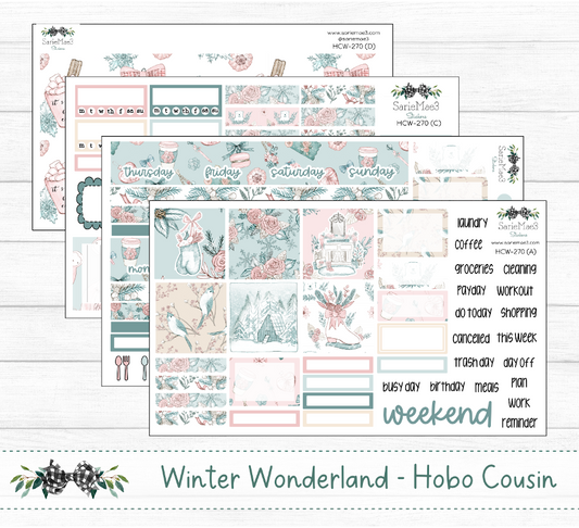 Hobonichi Cousin Kit, Winter Wonderland, HCW-270