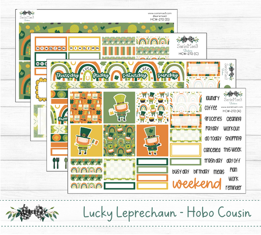 Hobonichi Cousin Kit, Lucky Leprechaun, HCW-272