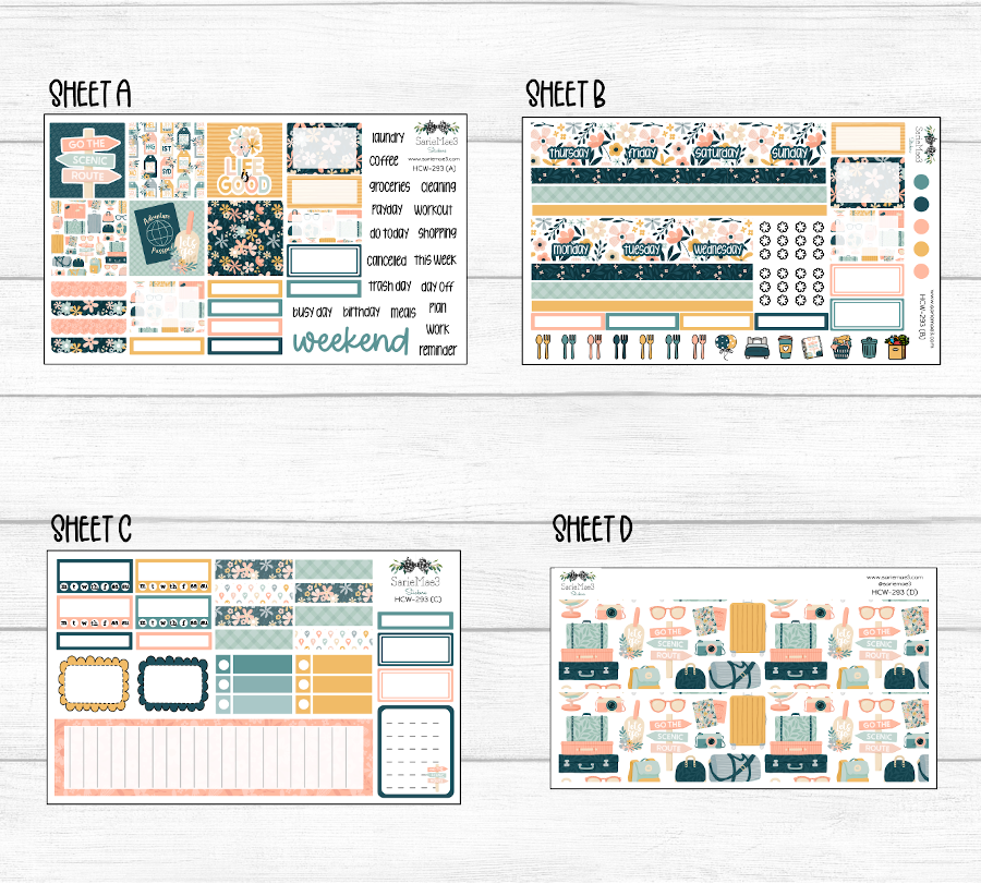 Hobonichi Cousin Kit, Wander, HCW-293