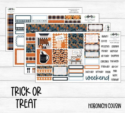 Hobonichi Cousin Kit, Trick or Treat, HCW-299