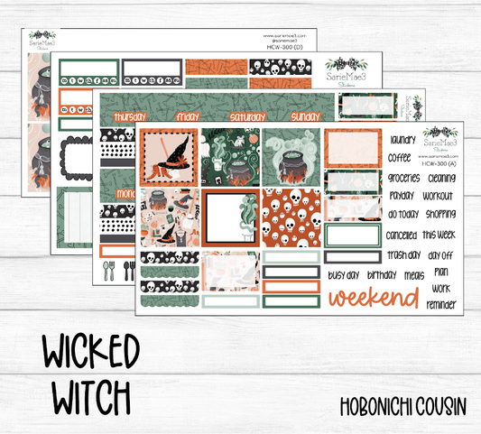 Hobonichi Cousin Kit, Wicked Witch, HCW-300