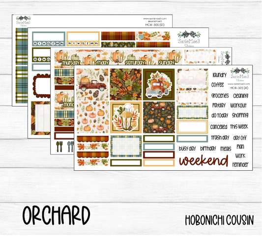 Hobonichi Cousin Kit, Orchard, HCW-301