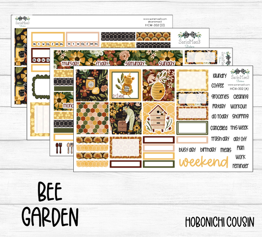 Hobonichi Cousin Kit, Bee Garden, HCW-302