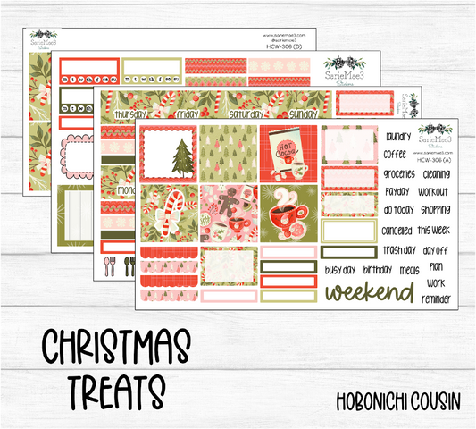 Hobonichi Cousin Kit, Christmas Treats, HCW-306