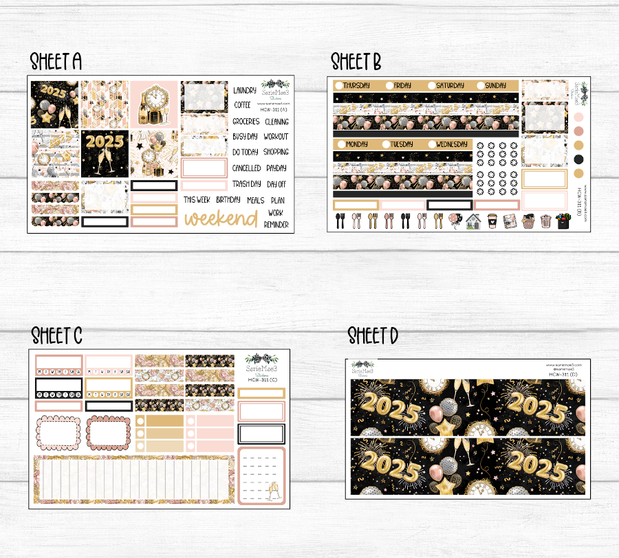 Hobonichi Cousin Kit, Cheers, HCW-311