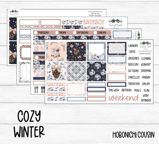 Hobonichi Cousin Kit, Cozy Winter, HCW-313