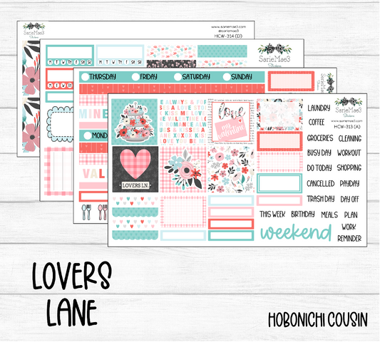 Hobonichi Cousin Kit, Lovers Lane, HCW-314