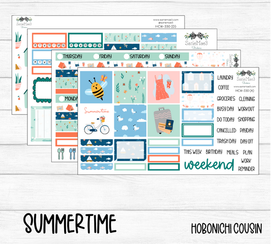 Hobonichi Cousin Kit, Summertime, HCW-330
