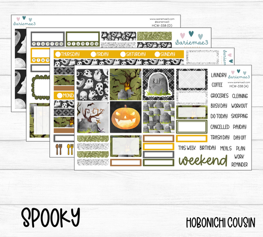 Hobonichi Cousin Kit, Spooky, HCW-338