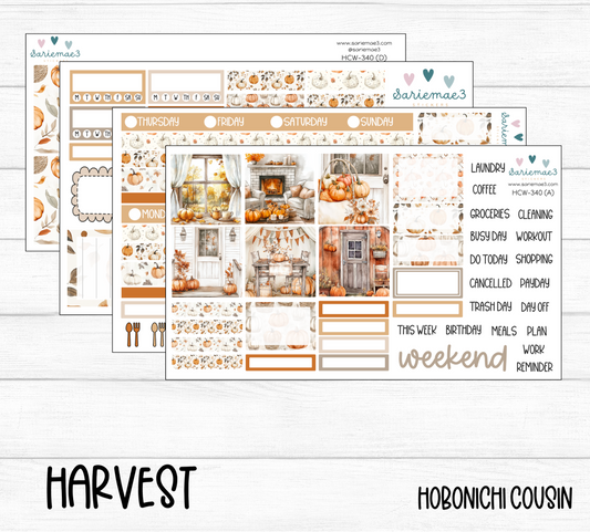Hobonichi Cousin Kit, Harvest, HCW-340