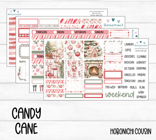 Hobonichi Cousin Kit, Candy Cane, HCW-344