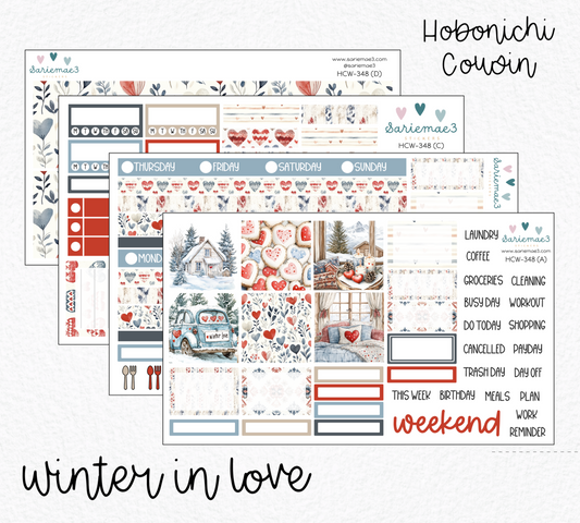 Hobonichi Cousin Kit, Winter in Love, HCW-348
