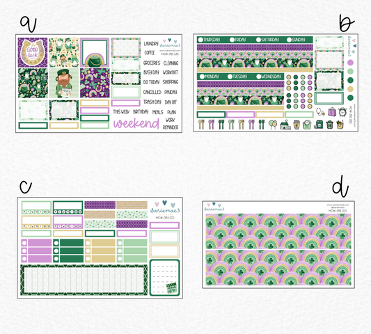 Hobonichi Cousin Kit, St. Paddy, HCW-351
