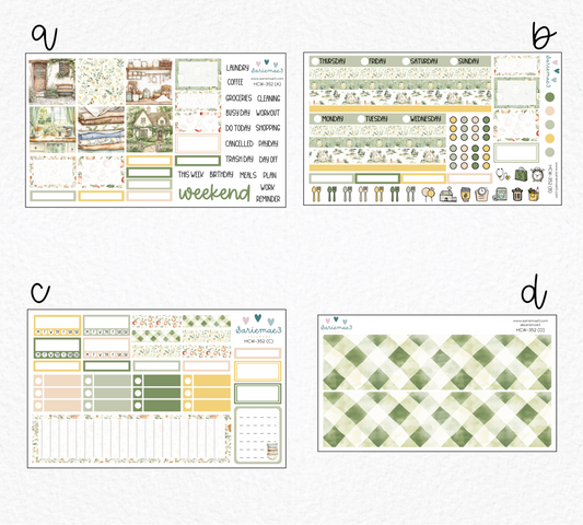 Hobonichi Cousin Kit, Cottagecore, HCW-352