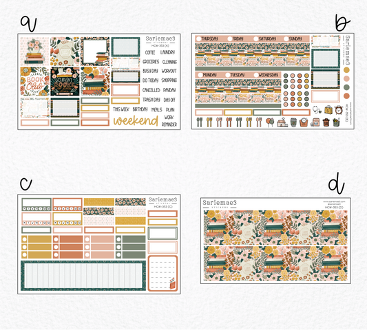 Hobonichi Cousin Kit, Book Nook, HCW-353