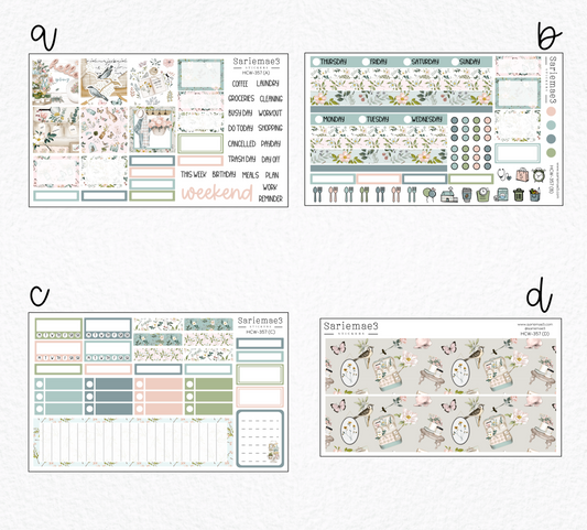 Hobonichi Cousin Kit, Botanicals, HCW-357