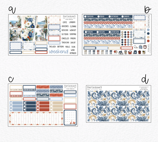 Hobonichi Cousin Kit, Nautical Chic, HCW-358