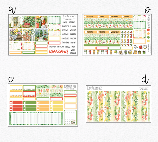 Hobonichi Cousin Kit, Summer Garden, HCW-359