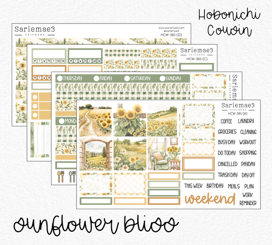 Hobonichi Cousin Kit, Sunflower Bliss, HCW-361