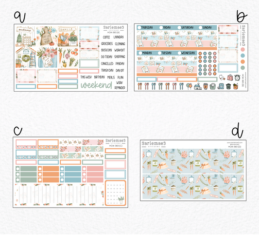 Hobonichi Cousin Kit, Vintage Garden, HCW-363